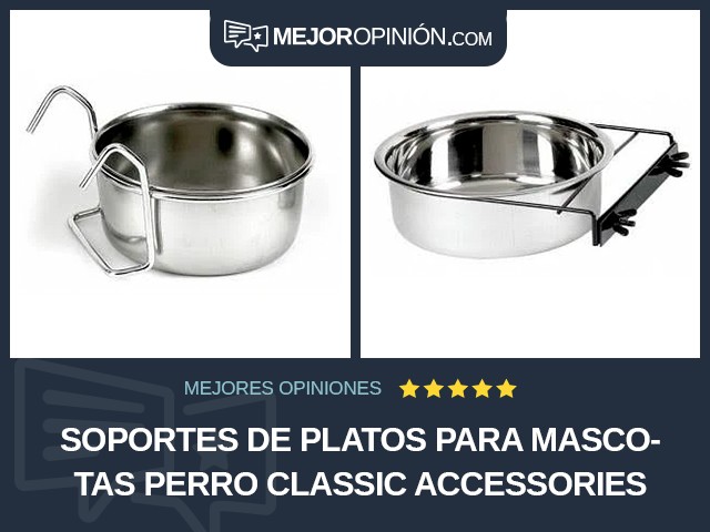 Soportes de platos para mascotas Perro Classic Accessories