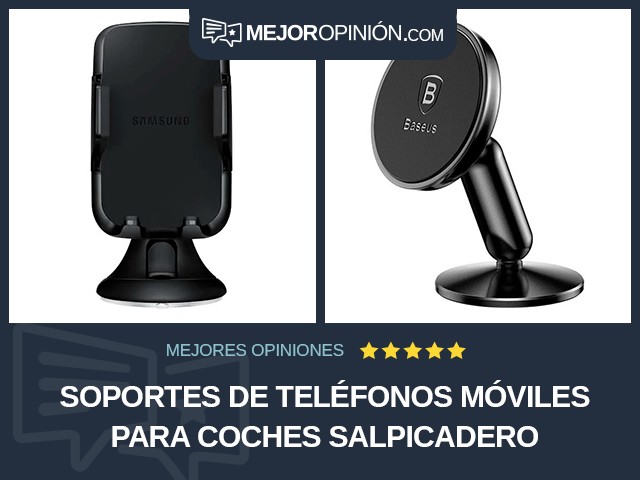 Soportes de teléfonos móviles para coches Salpicadero