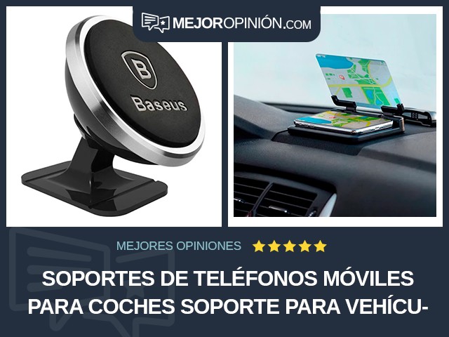 Soportes de teléfonos móviles para coches Soporte para vehículo