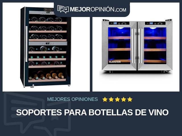 Soportes para botellas de vino