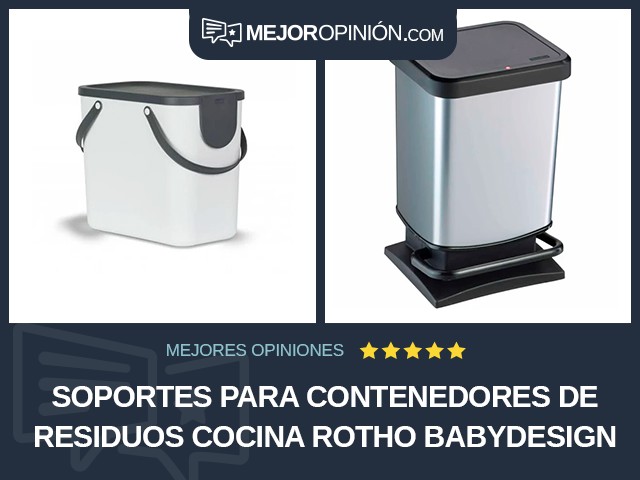 Soportes para contenedores de residuos Cocina Rotho Babydesign