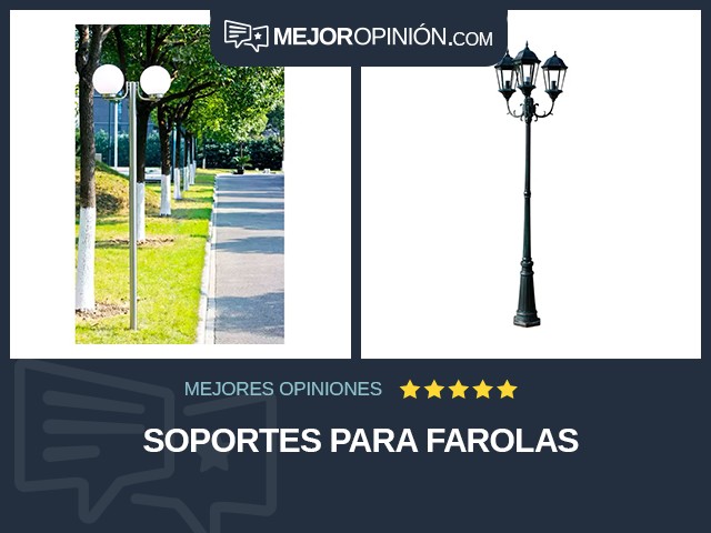 Soportes para farolas