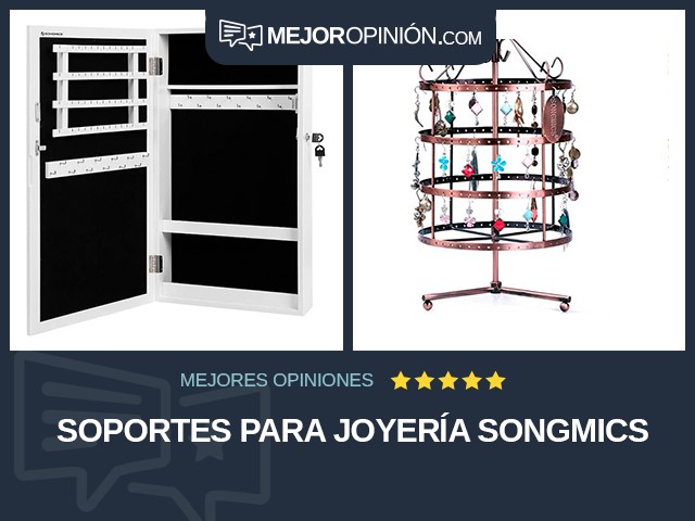 Soportes para joyería Songmics