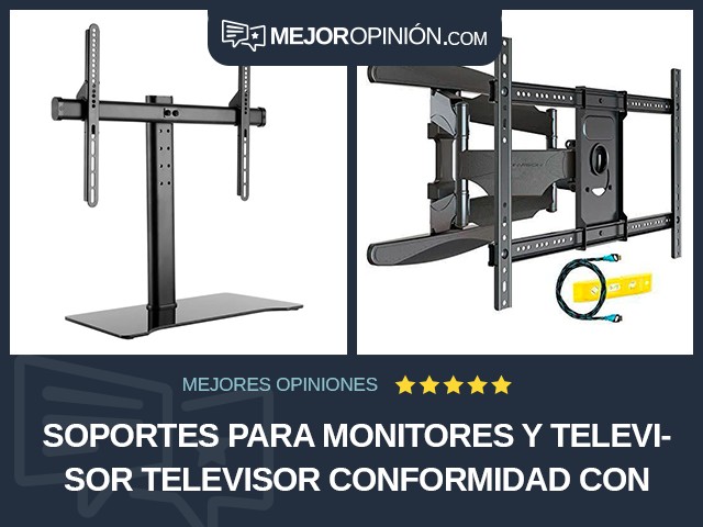 Soportes para monitores y televisor Televisor Conformidad con VESA