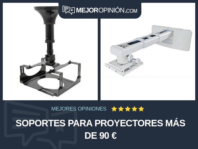 Soportes para proyectores Más de 90 €