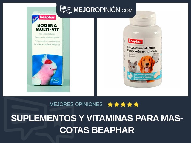 Suplementos y vitaminas para mascotas Beaphar