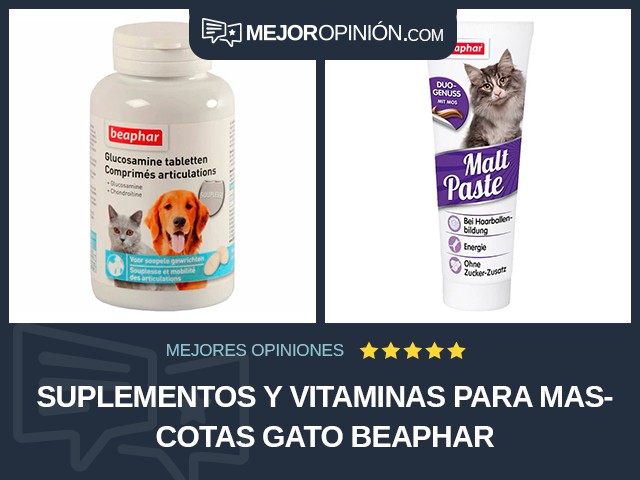 Suplementos y vitaminas para mascotas Gato Beaphar