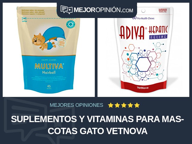 Suplementos y vitaminas para mascotas Gato VetNova
