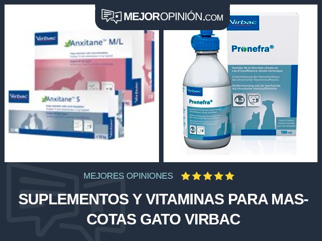 Suplementos y vitaminas para mascotas Gato Virbac