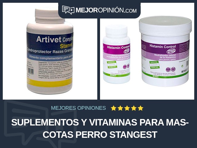 Suplementos y vitaminas para mascotas Perro Stangest