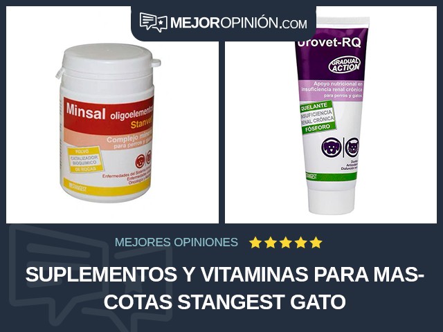 Suplementos y vitaminas para mascotas Stangest Gato