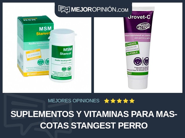 Suplementos y vitaminas para mascotas Stangest Perro