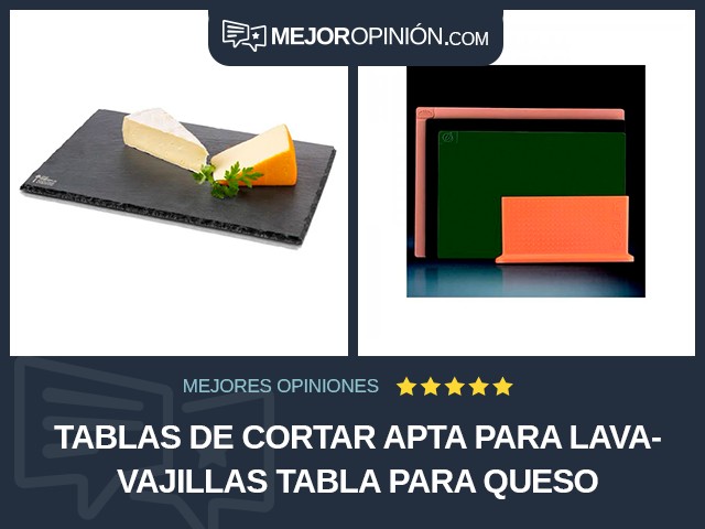 Tablas de cortar Apta para lavavajillas Tabla para queso