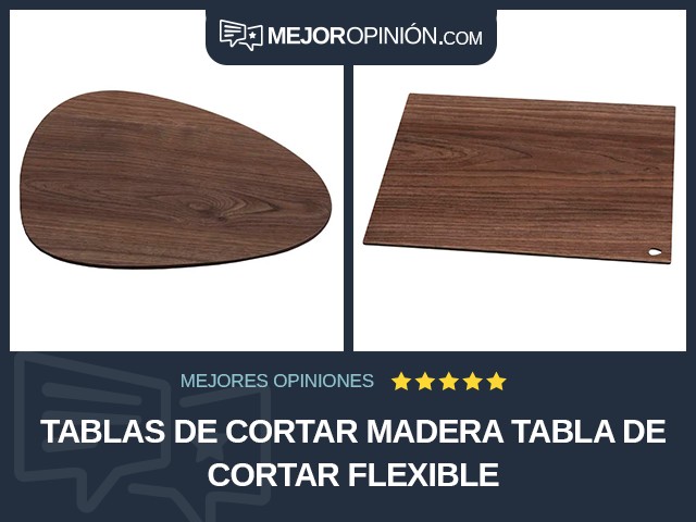 Tablas de cortar Madera Tabla de cortar flexible