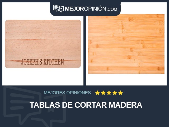 Tablas de cortar Madera