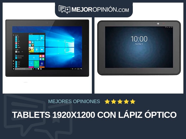 Tablets 1920x1200 Con lápiz óptico