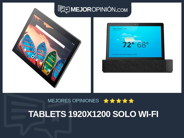 Tablets 1920x1200 Solo Wi-Fi