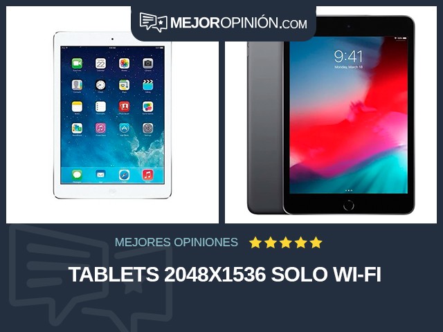 Tablets 2048x1536 Solo Wi-Fi