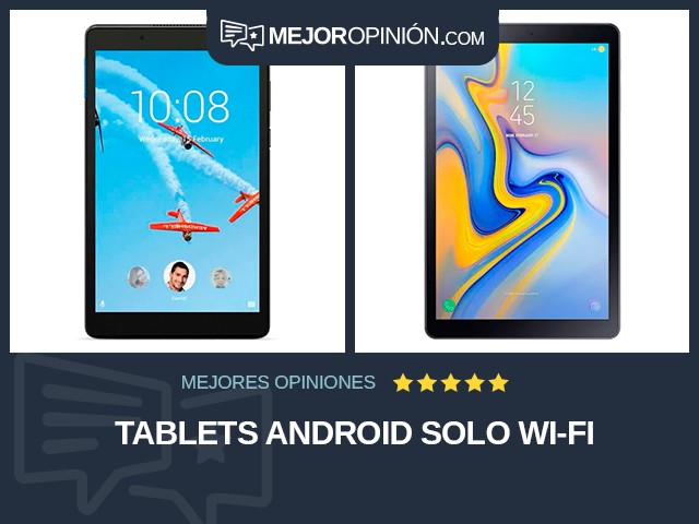 Tablets Android Solo Wi-Fi