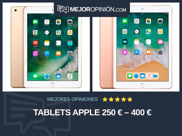 Tablets Apple 250 € – 400 €