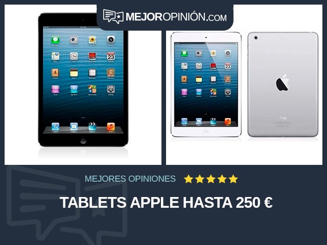 Tablets Apple Hasta 250 €