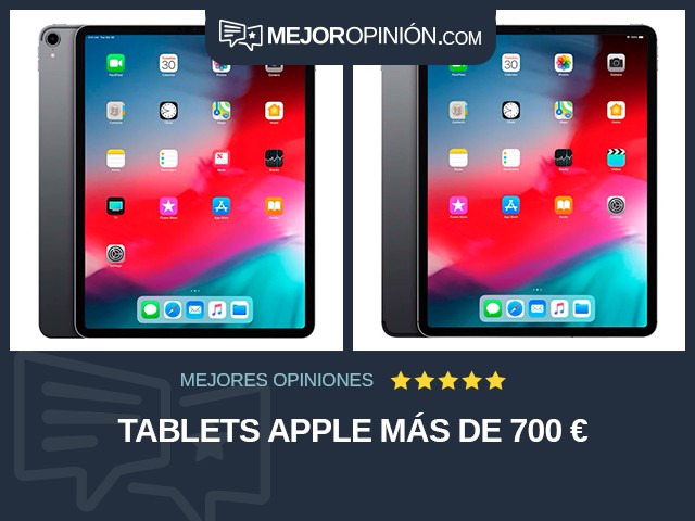 Tablets Apple Más de 700 €