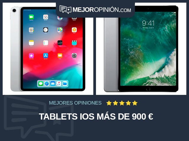 Tablets iOS Más de 900 €