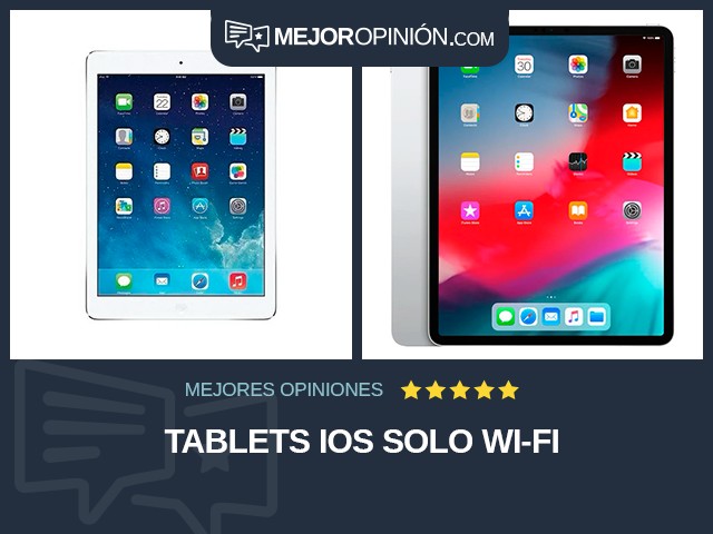 Tablets iOS Solo Wi-Fi