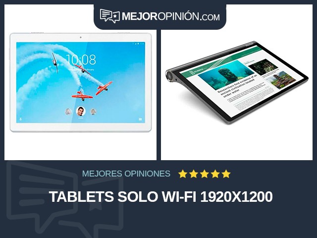 Tablets Solo Wi-Fi 1920x1200