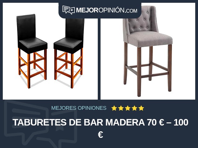 Taburetes de bar Madera 70 € – 100 €