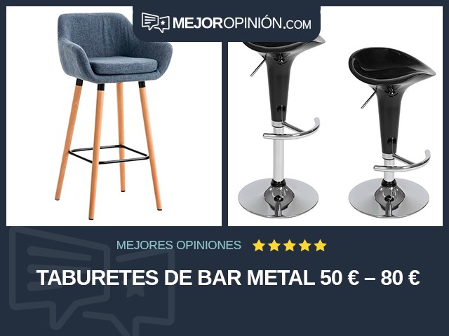 Taburetes de bar Metal 50 € – 80 €