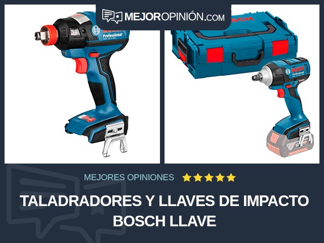 Taladradores y llaves de impacto Bosch Llave