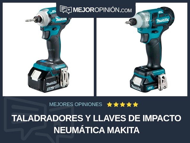 Taladradores y llaves de impacto Neumática Makita