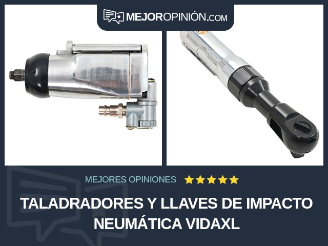 Taladradores y llaves de impacto Neumática vidaXL