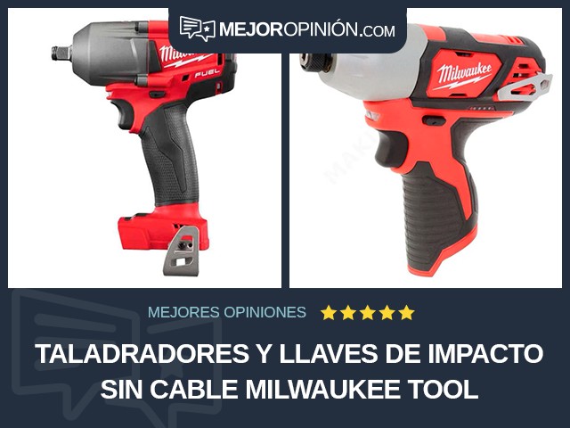 Taladradores y llaves de impacto Sin cable Milwaukee Tool