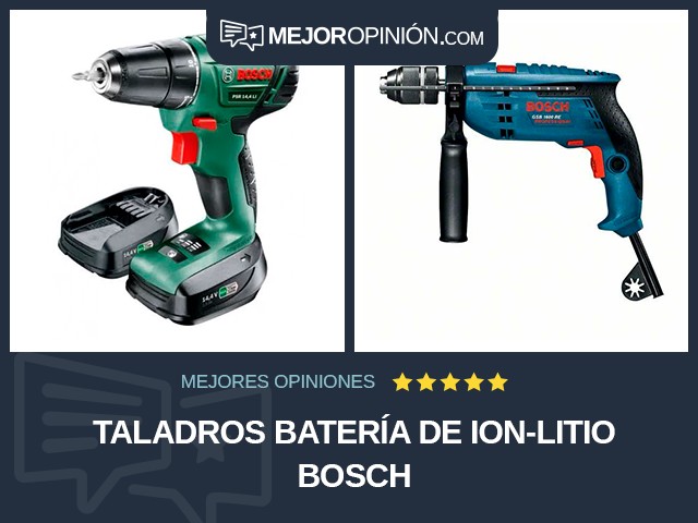 Taladros Batería de ion-litio Bosch