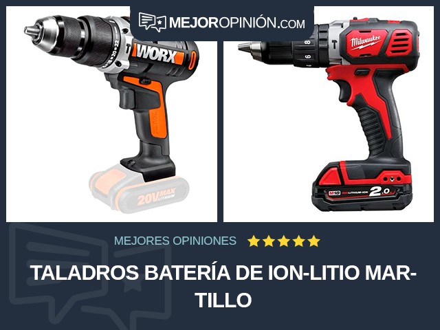 Taladros Batería de ion-litio Martillo