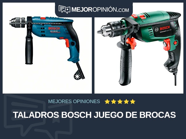 Taladros Bosch Juego de brocas