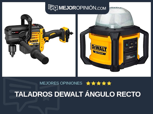 Taladros DEWALT Ángulo recto