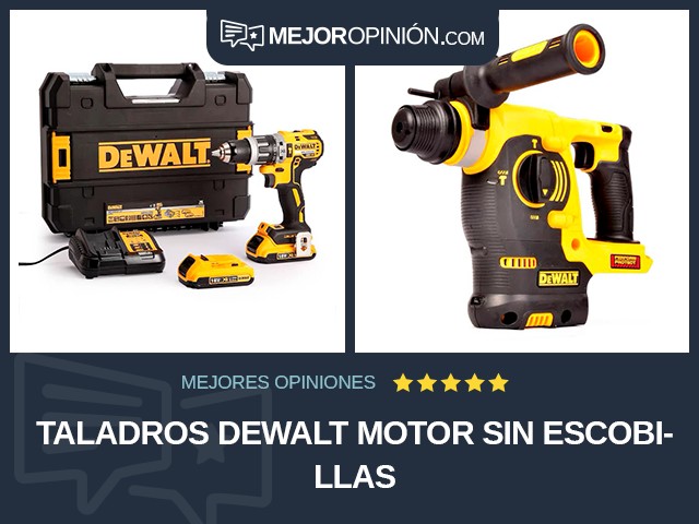 Taladros DEWALT Motor sin escobillas