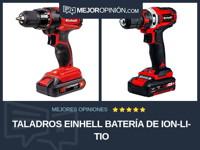 Taladros Einhell Batería de ion-litio