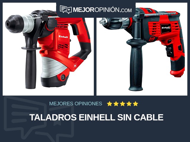 Taladros Einhell Sin cable