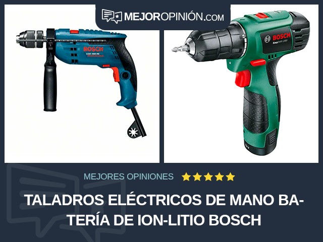 Taladros eléctricos de mano Batería de ion-litio Bosch