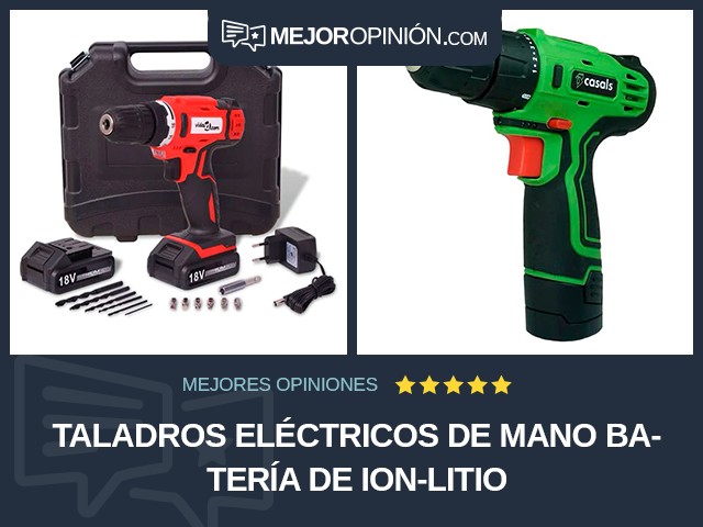 Taladros eléctricos de mano Batería de ion-litio