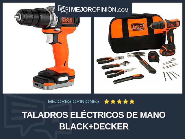 Taladros eléctricos de mano BLACK+DECKER