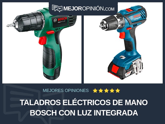 Taladros eléctricos de mano Bosch Con luz integrada