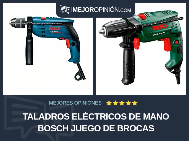 Taladros eléctricos de mano Bosch Juego de brocas