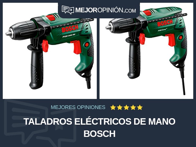 Taladros eléctricos de mano Bosch