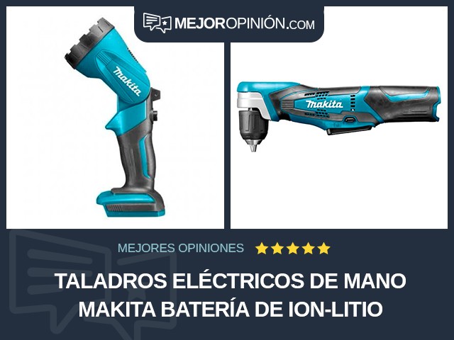 Taladros eléctricos de mano Makita Batería de ion-litio