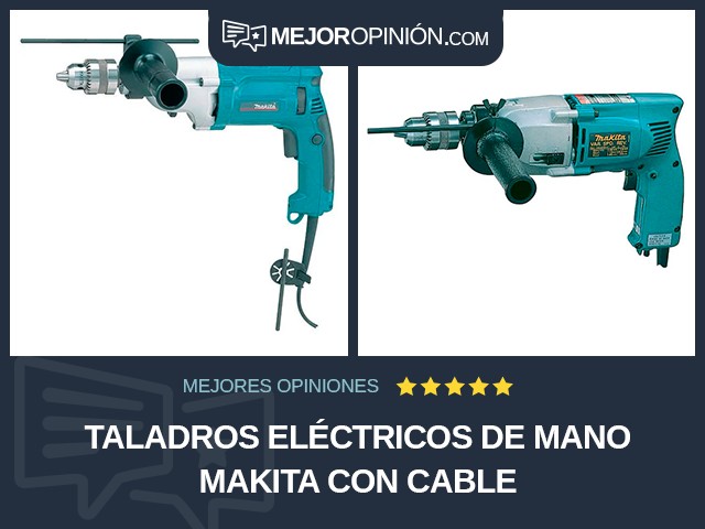 Taladros eléctricos de mano Makita Con cable